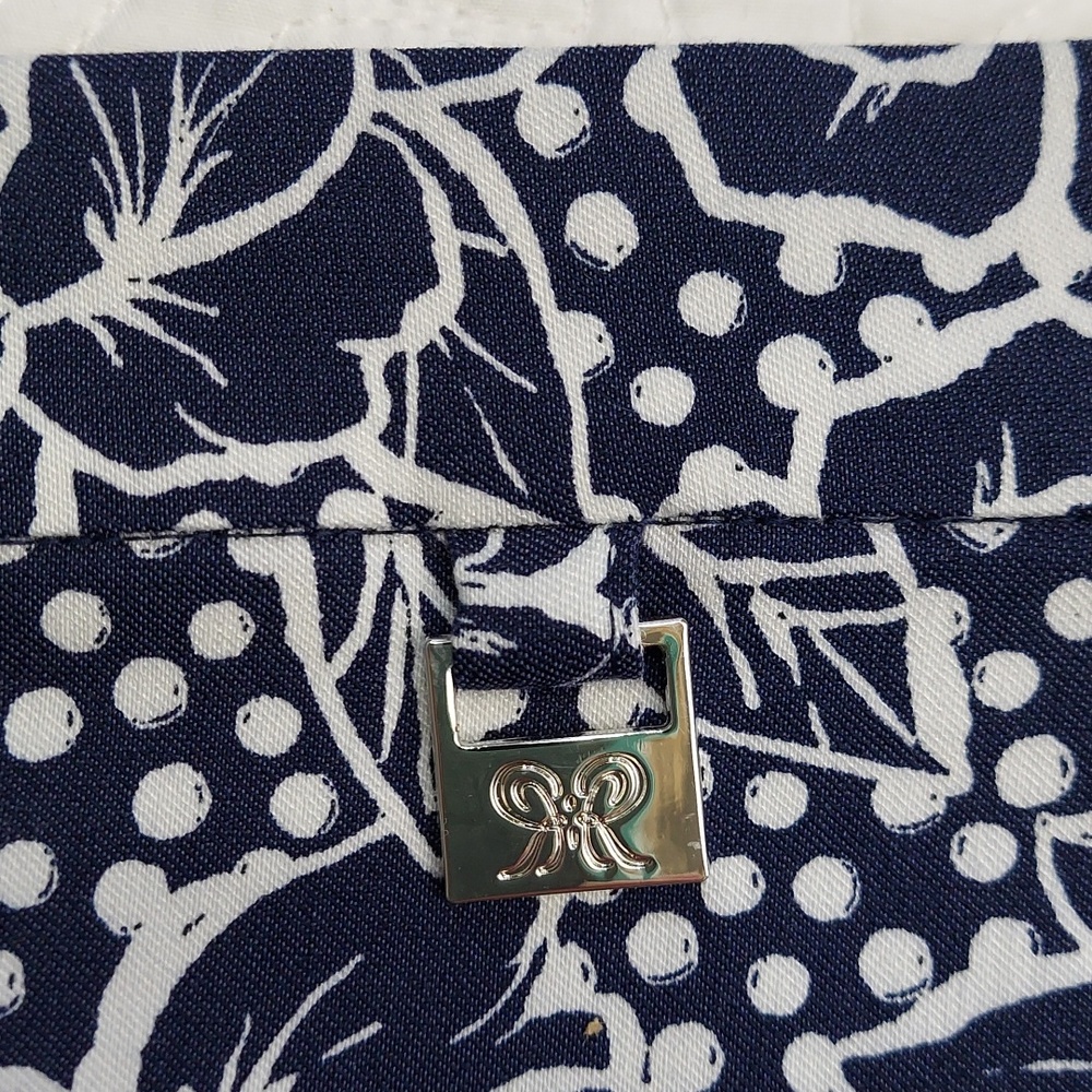 *🆕 Rafaella Comfortable Stretchy Skort Mediterranean Blue Floral, Size XXL, NEW - Picture 3 of 9